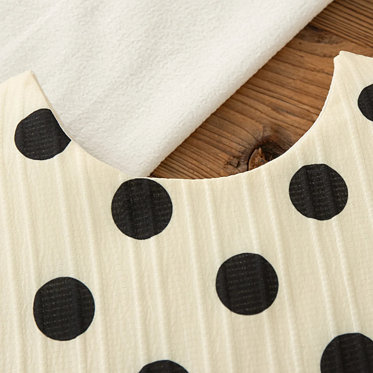 2 Piece Set Polka Dot Bow Sleeveless Top & Shorts