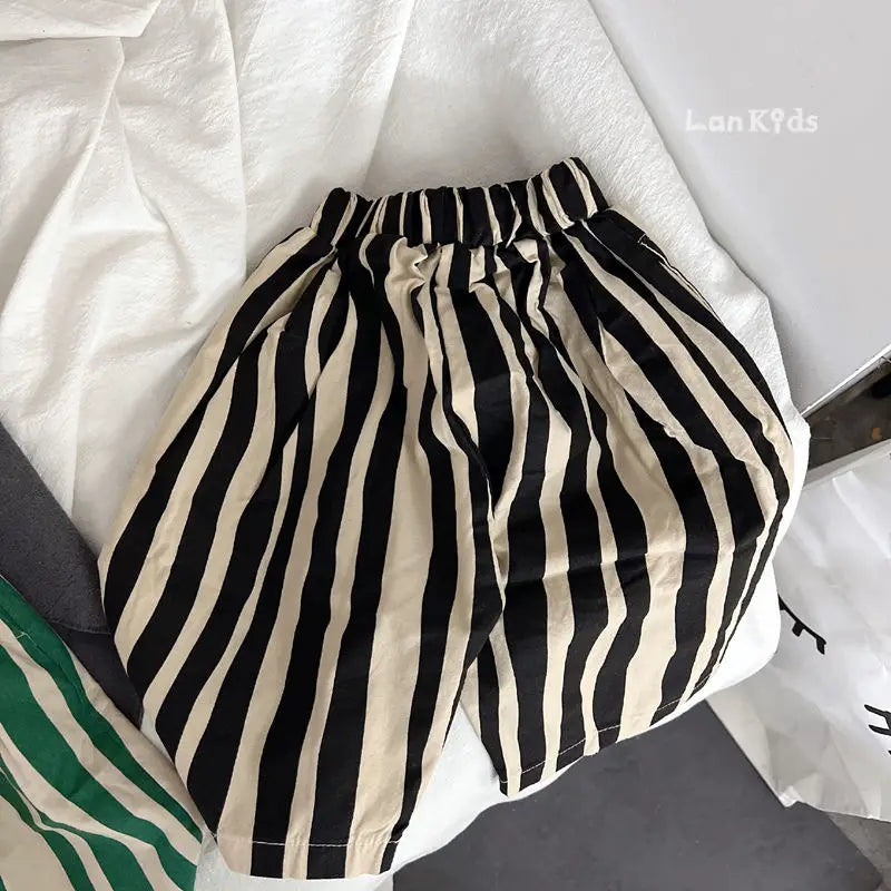 Striped Casual Kids Pants