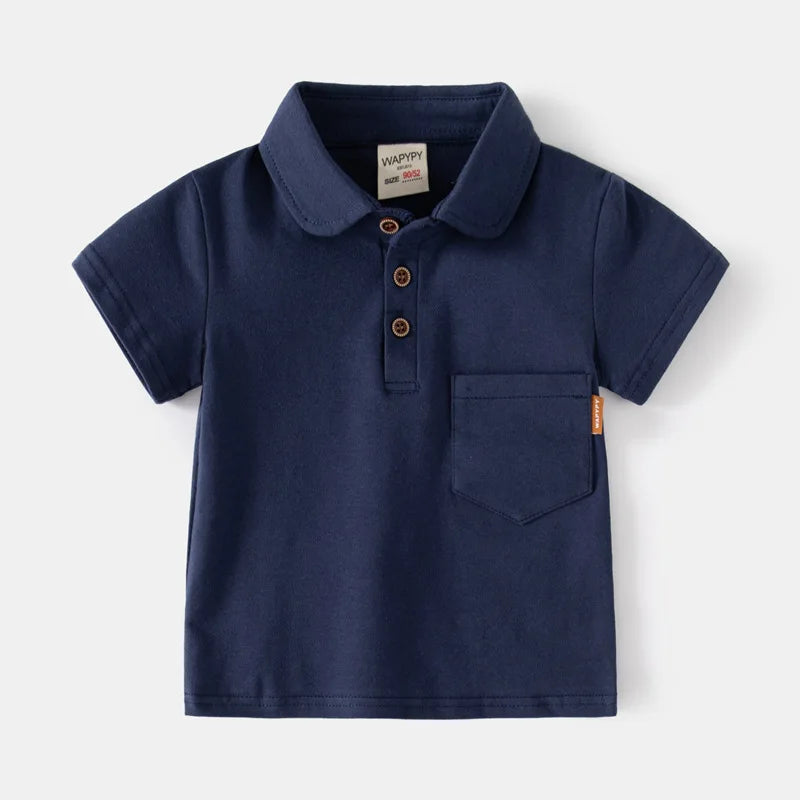 Boy Polo School Shirt  Car Casual