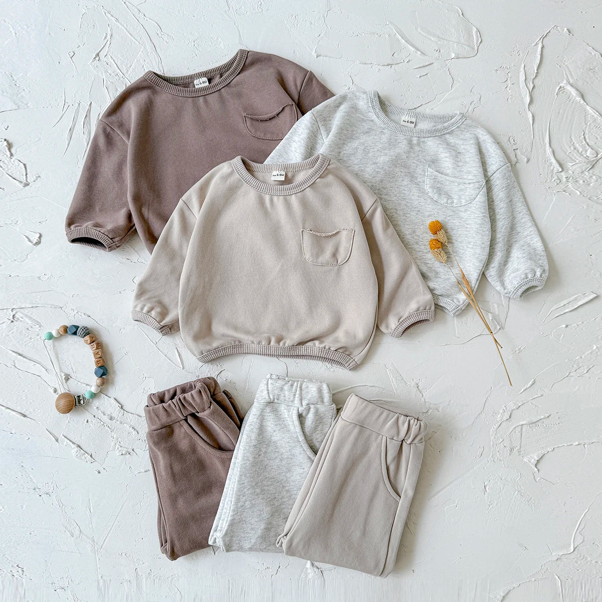 Toddler Hoodie and Pants 2 Pcs Outfit