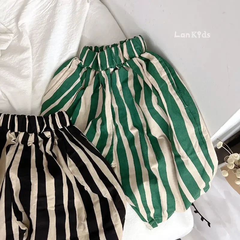 Striped Casual Kids Pants