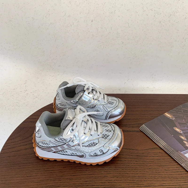 Toddler Kids Orbit Metallic Running Sneaker