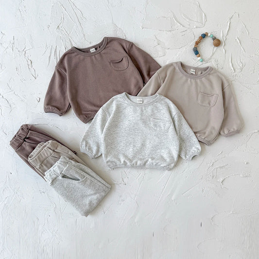 Toddler Hoodie and Pants 2 Pcs Outfit