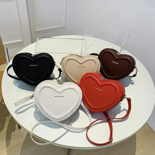 Heart Shape Crossbody Bag