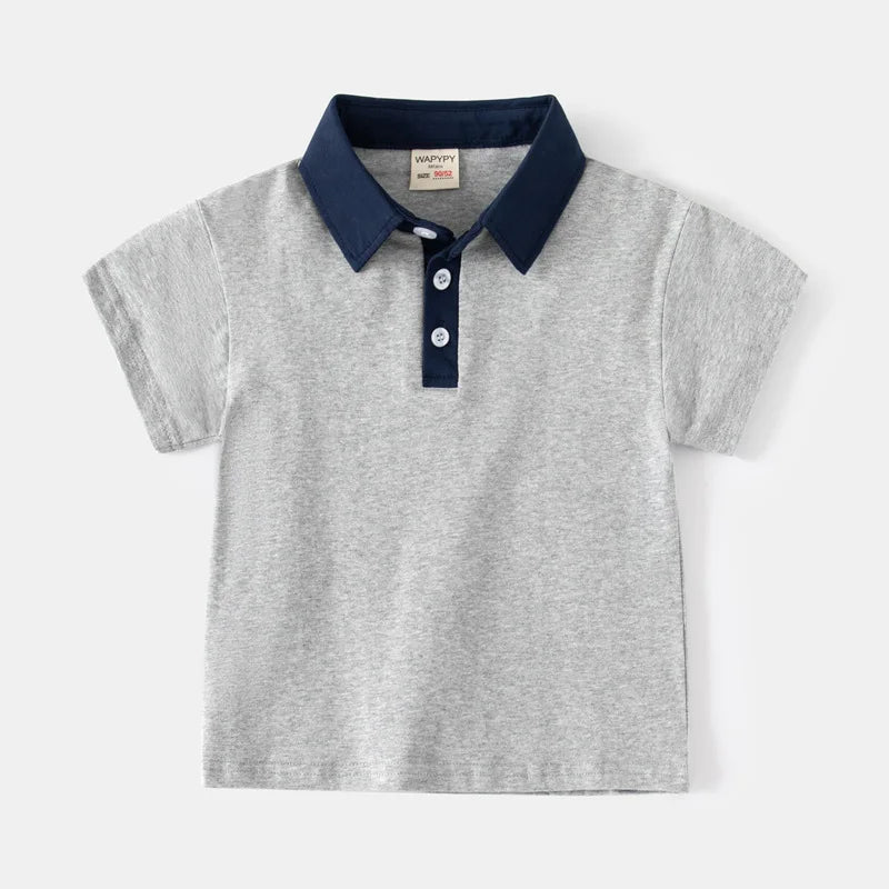 Boy Polo School Shirt  Car Casual