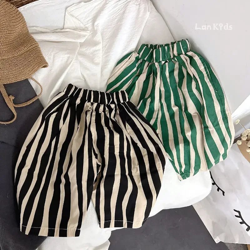 Striped Casual Kids Pants
