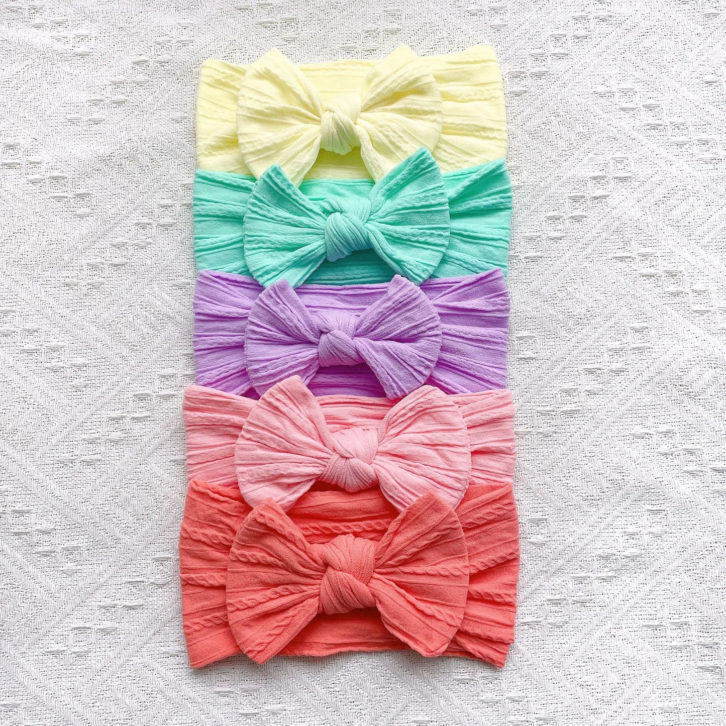 5Pcs Cute Bows Baby Headband