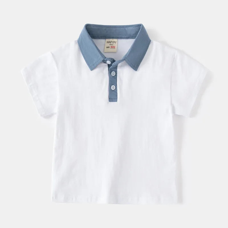 Boy Polo School Shirt  Car Casual