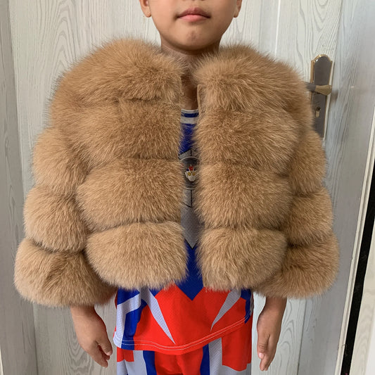 Fox Fur Childs Fur Jacket