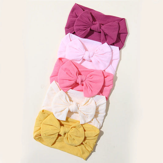 5Pcs Cute Bows Baby Headband