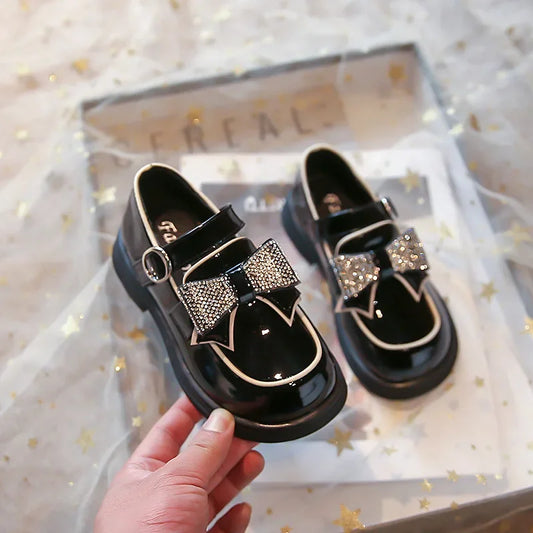 Princess Shoes with Crystal Bow
