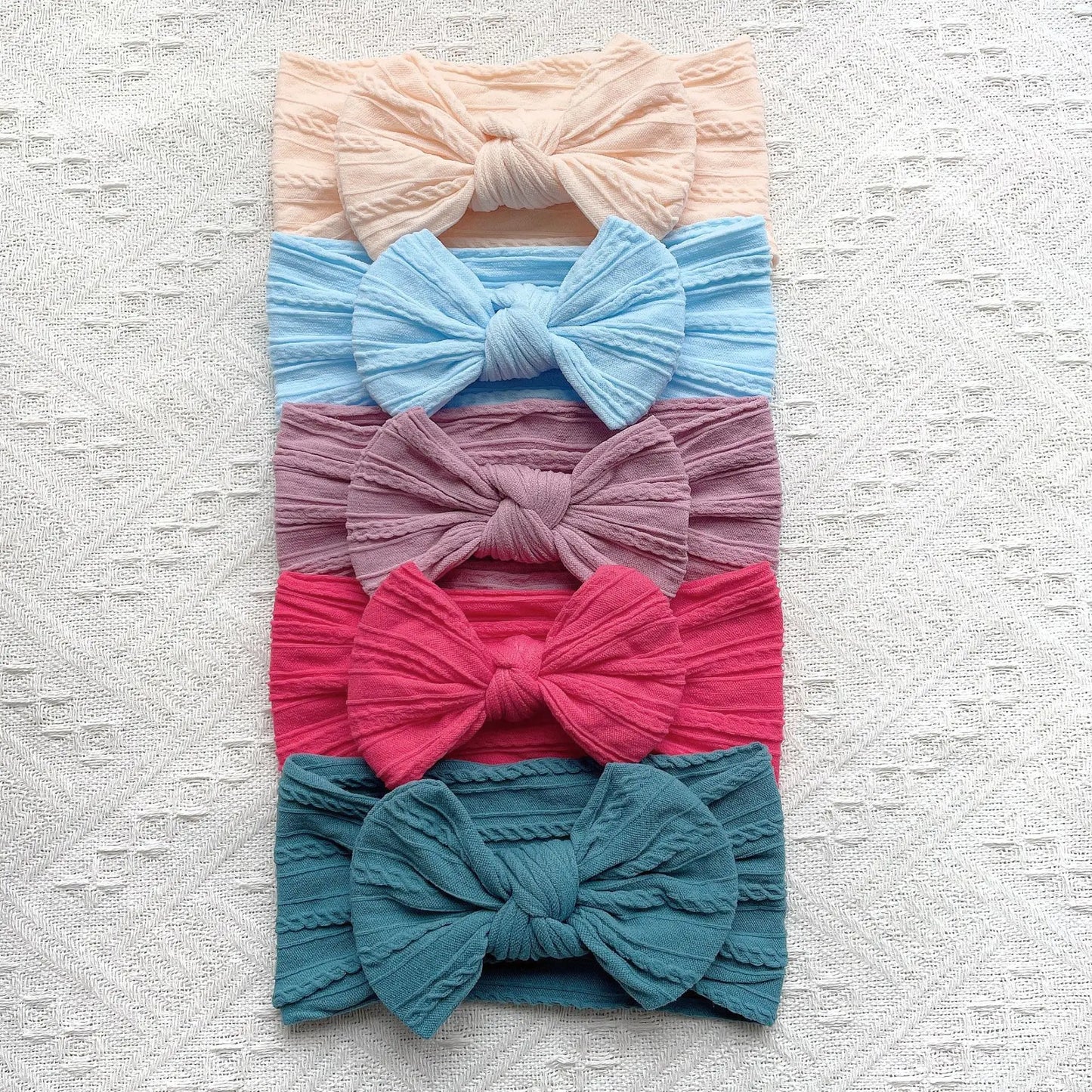 5Pcs Cute Bows Baby Headband