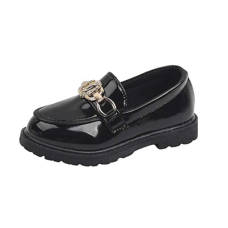 British Style Black Student Performance Shoes