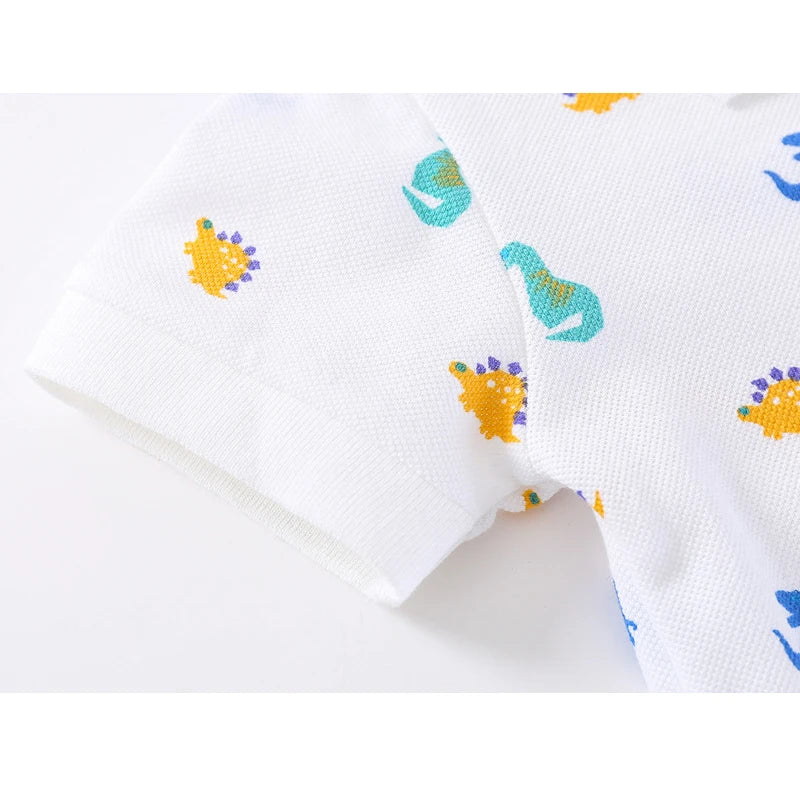 Boy Polo School Shirt  Car Casual