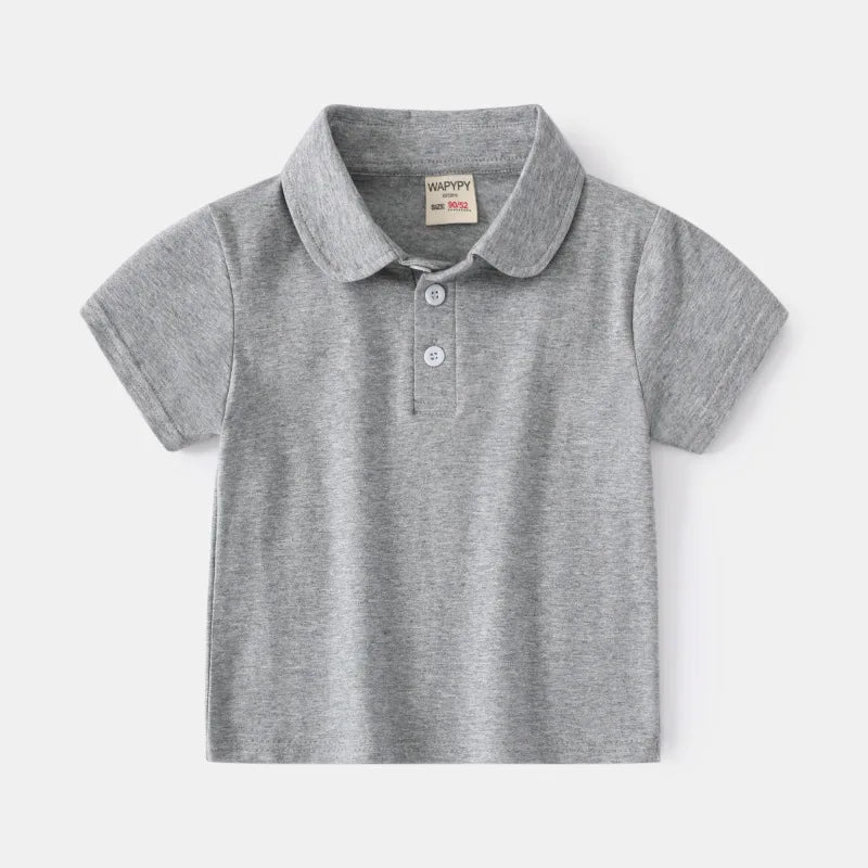 Boy Polo School Shirt  Car Casual