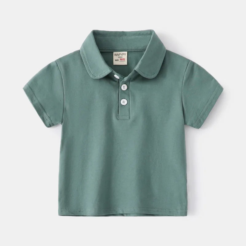 Boy Polo School Shirt  Car Casual